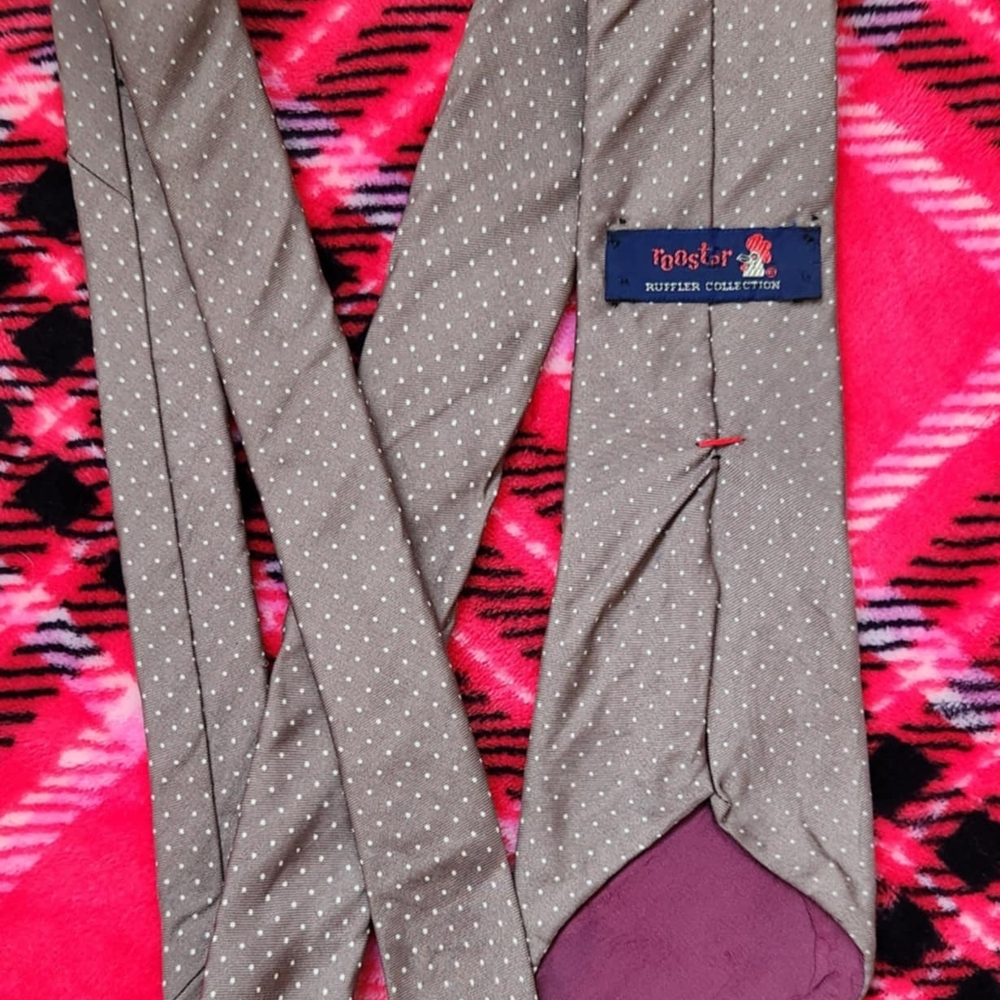 Rooster Ruffler Collection  Tie  Made In Italy